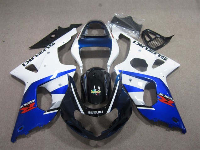 Carenado Moto Suzuki GSXR 1000 K1 00-02 - Blanco Azul Carenado Moto Suzuki GSXR 1000 K1 00-02 - Blanco Azul