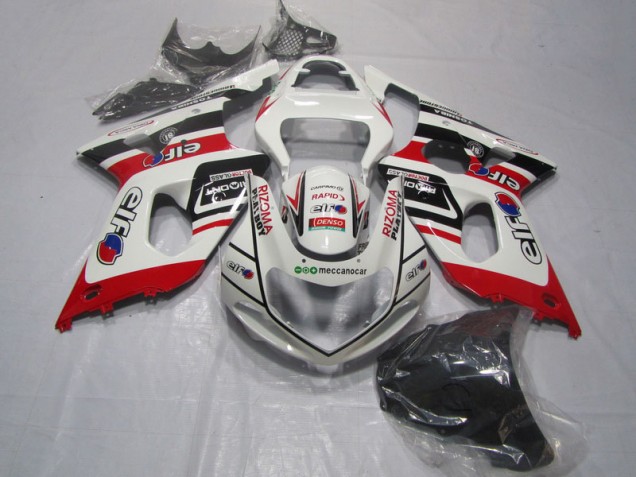 Carenado Moto Suzuki GSXR 1000 K1 00-02 - Blanco Rojo Rizoma Playboy Carenado Moto Suzuki GSXR 1000 K1 00-02 - Blanco Rojo Rizoma Playboy