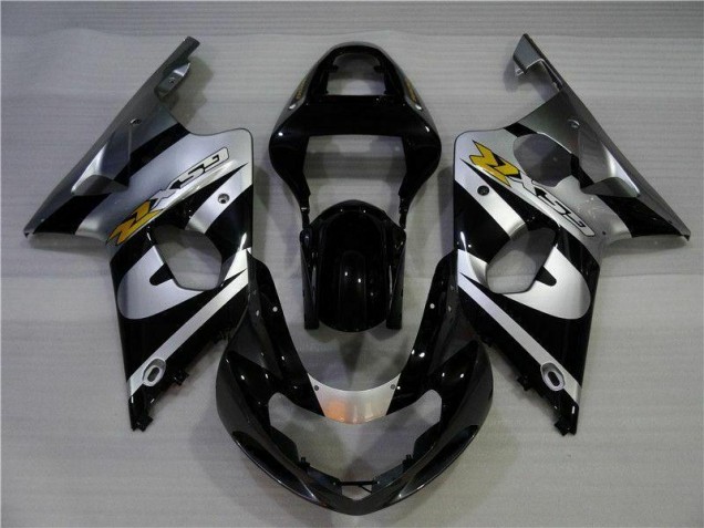 Carenado Moto Suzuki GSXR 1000 K1 00-02 - Plata Negro Carenado Moto Suzuki GSXR 1000 K1 00-02 - Plata Negro