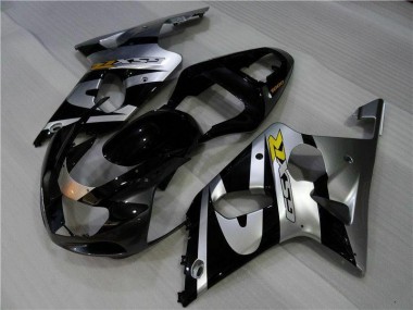 Carenado Moto Suzuki GSXR 1000 K1 00-02 - Plata Negro