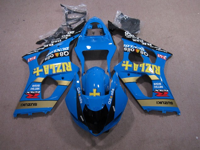 Carenado Moto Suzuki GSXR 1000 K3 03-04 - Azul Rizla Q8 Oils Carenado Moto Suzuki GSXR 1000 K3 03-04 - Azul Rizla Q8 Oils