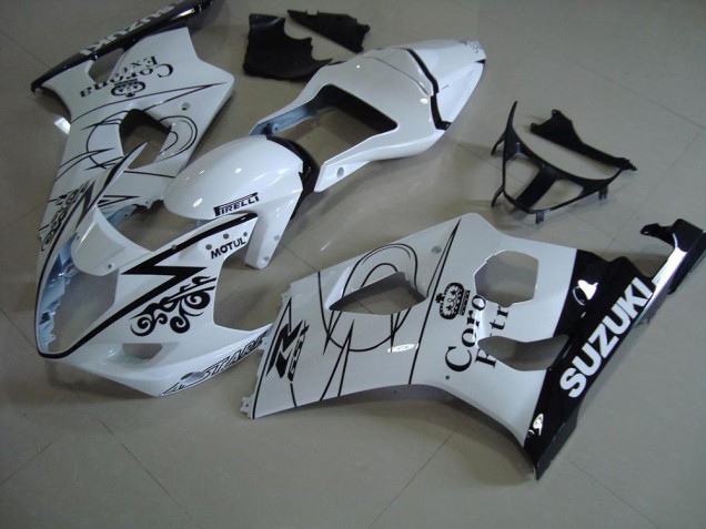 Carenado Moto Suzuki GSXR 1000 K3 03-04 - Blanco Corona Carenado Moto Suzuki GSXR 1000 K3 03-04 - Blanco Corona