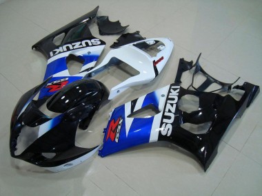Carenado Moto Suzuki GSXR 1000 K3 03-04 - Negro Azul Blanco