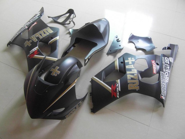 Carenado Moto Suzuki GSXR 1000 K3 03-04 - Negro Mate Rizla Carrera Carenado Moto Suzuki GSXR 1000 K3 03-04 - Negro Mate Rizla Carrera