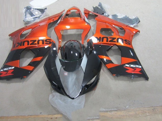 Carenado Moto Suzuki GSXR 1000 K3 03-04 - Negro Naranja