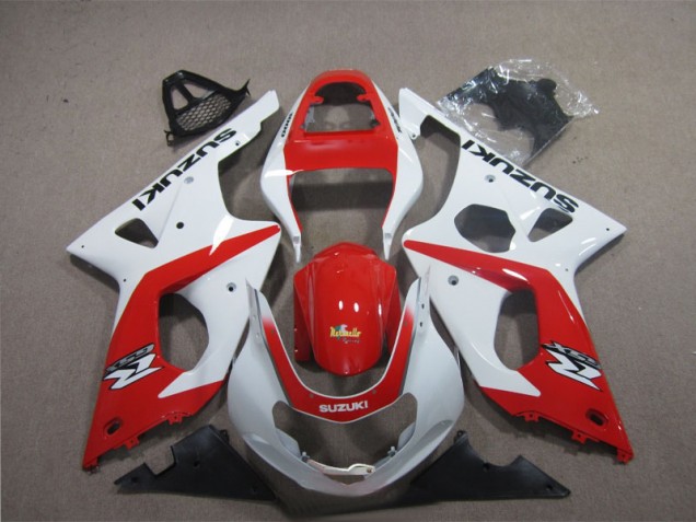 Carenado Moto Suzuki GSXR 1000 K3 03-04 - Rojo Blanco Carenado Moto Suzuki GSXR 1000 K3 03-04 - Rojo Blanco