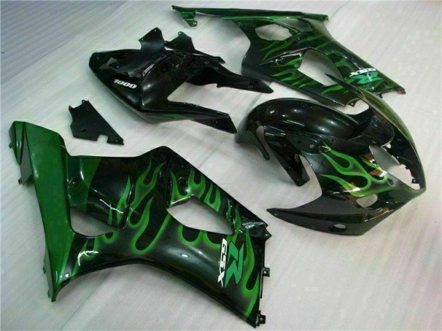 Carenado Moto Suzuki GSXR 1000 K3 03-04 - Verde Negro Carenado Moto Suzuki GSXR 1000 K3 03-04 - Verde Negro