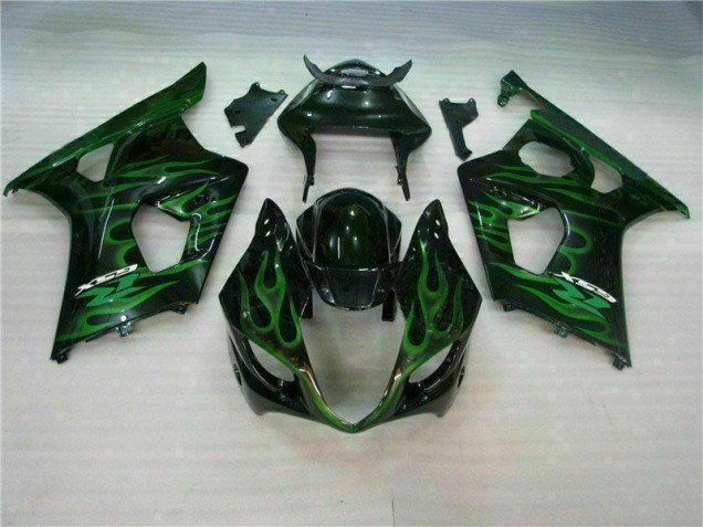 Carenado Moto Suzuki GSXR 1000 K3 03-04 - Verde Negro Carenado Moto Suzuki GSXR 1000 K3 03-04 - Verde Negro