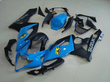 Carenado Moto Suzuki GSXR 1000 K5 05-06 - Azul & Negro Mate