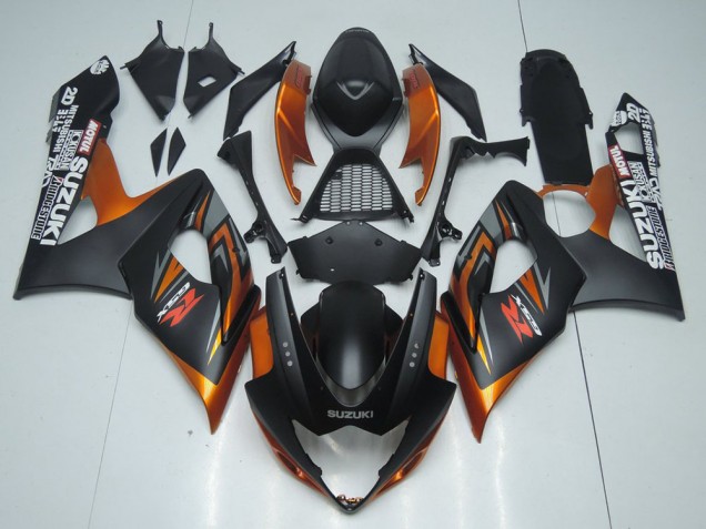 Carenado Moto Suzuki GSXR 1000 K5 05-06 - Marrón & Negro Mate Carenado Moto Suzuki GSXR 1000 K5 05-06 - Marrón & Negro Mate