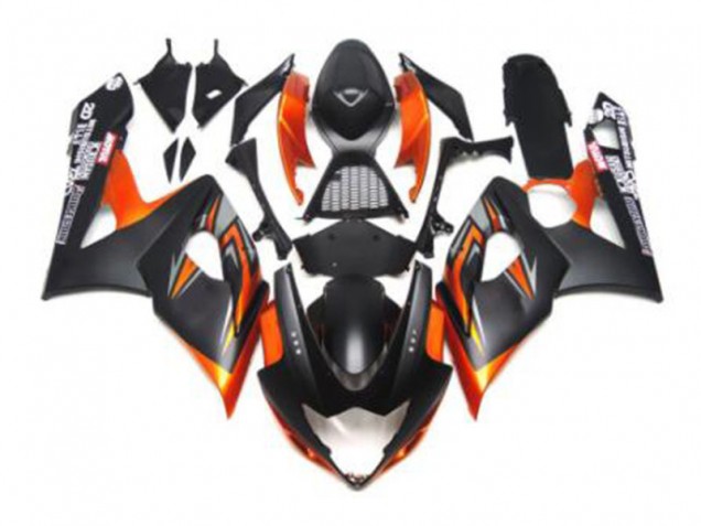 Carenado Moto Suzuki GSXR 1000 K5 05-06 - Negro Naranja Carenado Moto Suzuki GSXR 1000 K5 05-06 - Negro Naranja