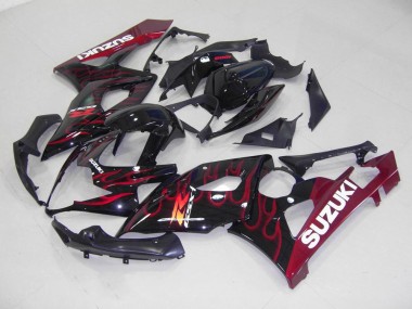 Carenado Moto Suzuki GSXR 1000 K5 05-06 - Rojo Llama