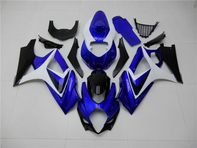 Carenado Moto Suzuki GSXR 1000 K7 07-08 - Azul Blanco Negro Carenado Moto Suzuki GSXR 1000 K7 07-08 - Azul Blanco Negro