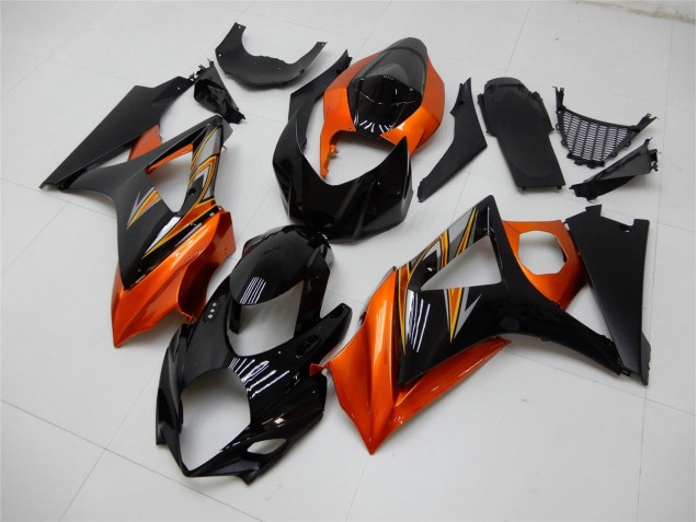 Carenado Moto Suzuki GSXR 1000 K7 07-08 - Naranja Negro Carenado Moto Suzuki GSXR 1000 K7 07-08 - Naranja Negro