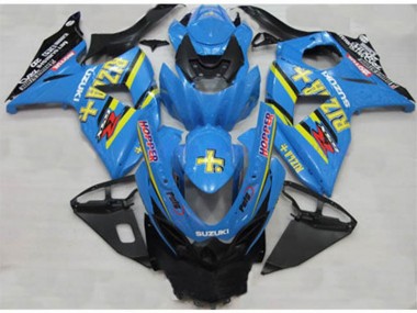 Carenado Moto Suzuki GSXR 1000 K9 09-16 - Azul Rizla Hopper
