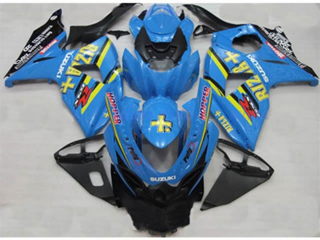 Carenado Moto Suzuki GSXR 1000 K9 09-16 - Azul Rizla Hopper Carenado Moto Suzuki GSXR 1000 K9 09-16 - Azul Rizla Hopper