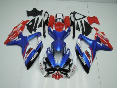 Carenado Moto Suzuki GSXR 1000 K9 09-16 - Azul & Rojo
