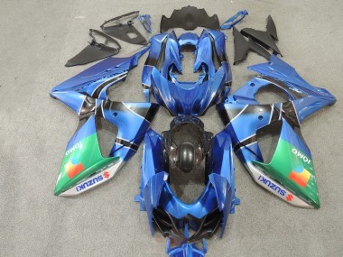 Carenado Moto Suzuki GSXR 1000 K9 09-16 - Azul Verde JOMO