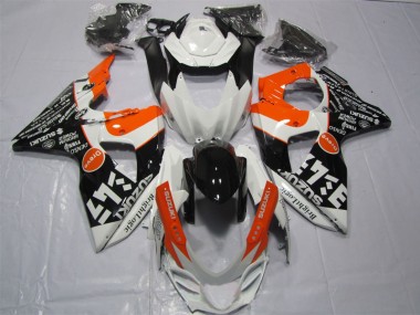 Carenado Moto Suzuki GSXR 1000 K9 09-16 - Blanco Negro Naranja Brillante Logic