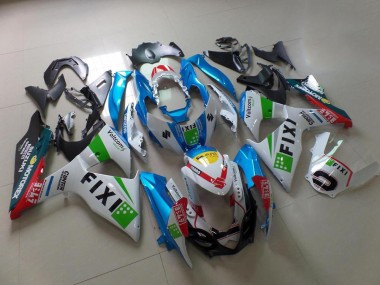Carenado Moto Suzuki GSXR 1000 K9 09-16 - Claro Azul Fixi