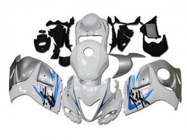 Carenado Moto Suzuki GSXR 1300 Hayabusa 08-19 - Blanco Azul