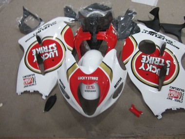 Carenado Moto Suzuki GSXR 1300 Hayabusa 96-07 - Blanco Lucky Strike Motul