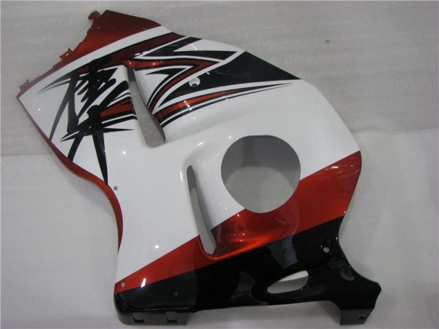 Carenado Moto Suzuki GSXR 1300 Hayabusa 96-07 - Naranja Blanco Negro Carenado Moto Suzuki GSXR 1300 Hayabusa 96-07 - Naranja Blanco Negro