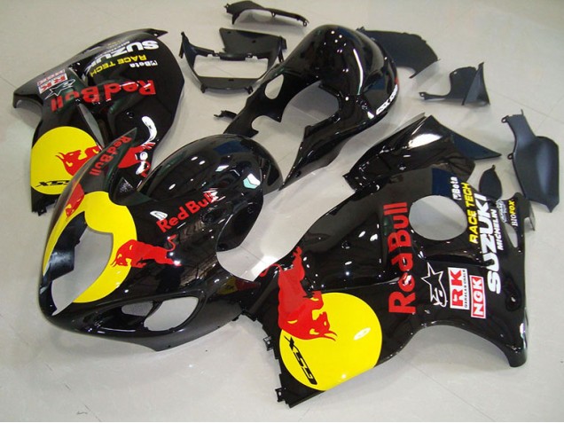 Carenado Moto Suzuki GSXR 1300 Hayabusa 96-07 - Negro Amarillo Red Bull Carenado Moto Suzuki GSXR 1300 Hayabusa 96-07 - Negro Amarillo Red Bull