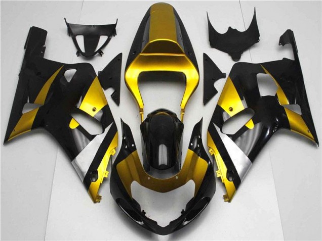 Carenado Moto Suzuki GSXR 600 / 750 K1 K2 K3 01-03 - Oro Negro Carenado Moto Suzuki GSXR 600 / 750 K1 K2 K3 01-03 - Oro Negro