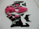 Carenado Moto Suzuki GSXR 600 / 750 K1 K2 K3 01-03 - Rosa Negro Carenado Moto Suzuki GSXR 600 / 750 K1 K2 K3 01-03 - Rosa Negro