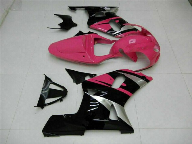 Carenado Moto Suzuki GSXR 600 / 750 K1 K2 K3 01-03 - Rosa Negro Carenado Moto Suzuki GSXR 600 / 750 K1 K2 K3 01-03 - Rosa Negro