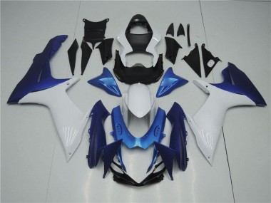 Carenado Moto Suzuki GSXR 600 / 750 K11 11-21 - Blanco Azul