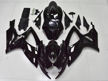 Carenado Moto Suzuki GSXR 600 / 750 K6 06-07 - Brillante Negro
