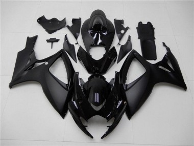 Carenado Moto Suzuki GSXR 600 / 750 K6 06-07 - Negro Mate