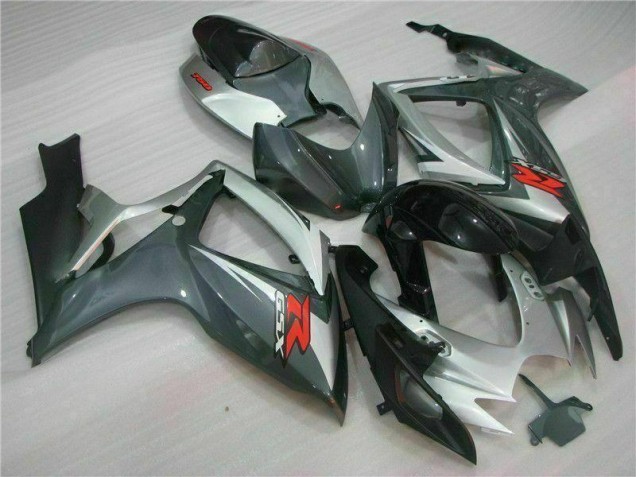 Carenado Moto Suzuki GSXR 600 / 750 K6 06-07 - Plata Negro Carenado Moto Suzuki GSXR 600 / 750 K6 06-07 - Plata Negro
