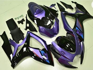 Carenado Moto Suzuki GSXR 600 / 750 K6 06-07 - Púrpura Negro