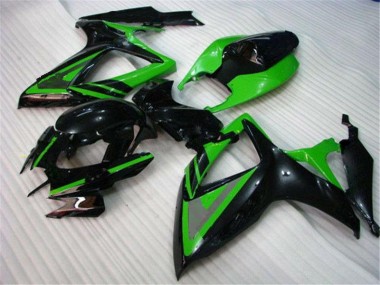 Carenado Moto Suzuki GSXR 600 / 750 K6 06-07 - Verde Negro