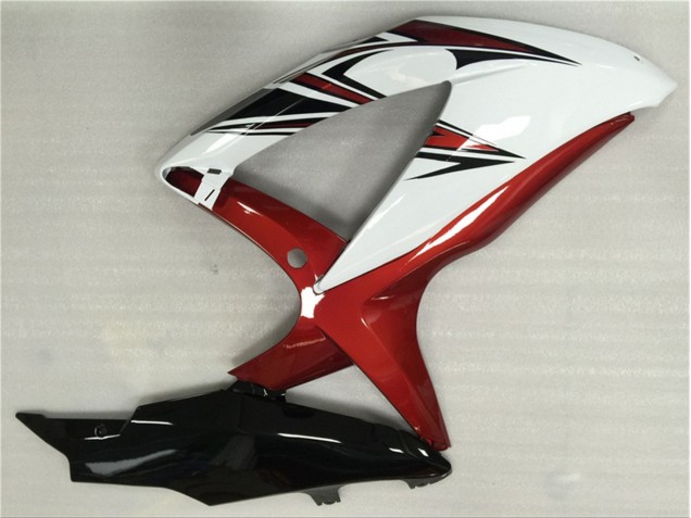 Carenado Moto Suzuki GSXR 600 / 750 K8 08-10 - Blanco Rojo Negro Carenado Moto Suzuki GSXR 600 / 750 K8 08-10 - Blanco Rojo Negro
