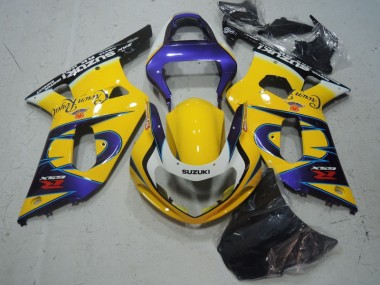 Carenado Moto Suzuki GSXR 600 K1 K2 K3 01-03 - Amarillo Púrpura