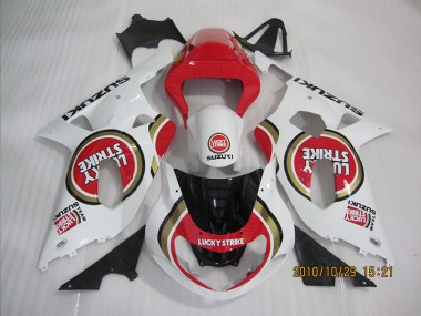 Carenado Moto Suzuki GSXR 600 K1 K2 K3 01-03 - Rojo Blanco Lucky Strike