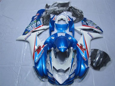Carenado Moto Suzuki GSXR 600 K11 11-21 - Azul Blanco