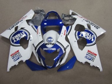 Carenado Moto Suzuki GSXR 600 K4 04-05 - Azul Blanco Lucky Strike Motul