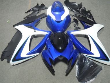 Carenado Moto Suzuki GSXR 600 K6 06-07 - Azul Blanco Negro