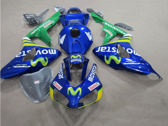 Carenado Moto Suzuki GSXR 600 K6 06-07 - Azul Movistar Castrol