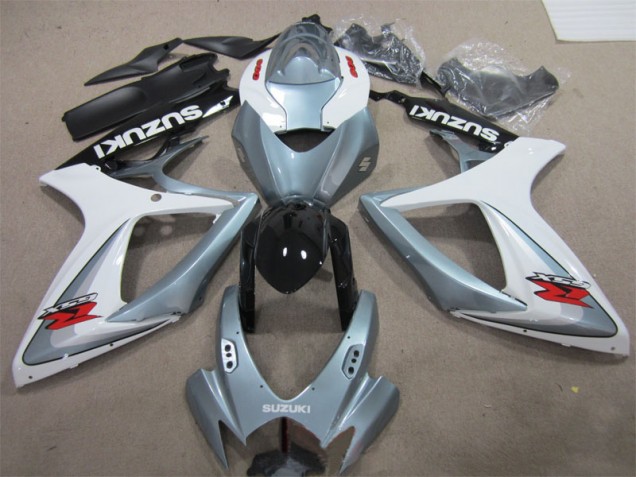 Carenado Moto Suzuki GSXR 600 K6 06-07 - Blanco Gris Carenado Moto Suzuki GSXR 600 K6 06-07 - Blanco Gris