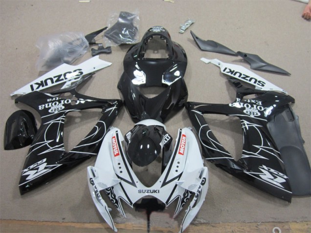 Carenado Moto Suzuki GSXR 600 K6 06-07 - Negro Blanco Corona Extra Motul Carenado Moto Suzuki GSXR 600 K6 06-07 - Negro Blanco Corona Extra Motul