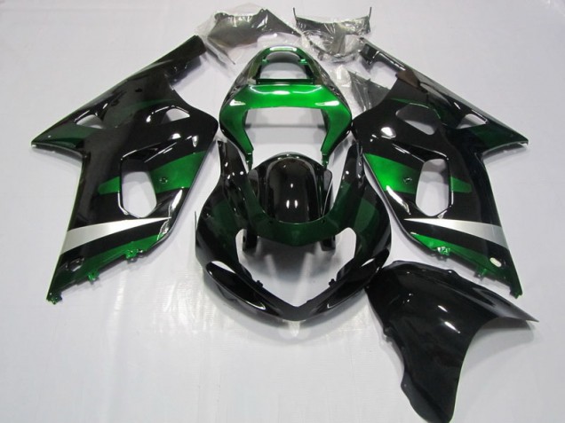 Carenado Moto Suzuki GSXR 750 K1 K2 K3 01-03 - Negro Verde Carenado Moto Suzuki GSXR 750 K1 K2 K3 01-03 - Negro Verde