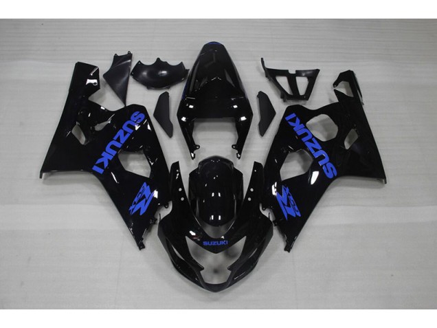 Carenado Moto Suzuki GSXR 750 K4 04-05 - Calcomanía negra y azul Carenado Moto Suzuki GSXR 750 K4 04-05 - Calcomanía negra y azul
