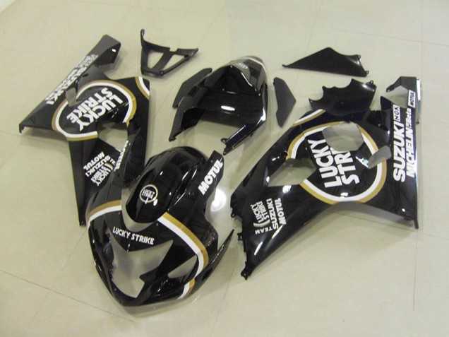 Carenado Moto Suzuki GSXR 750 K4 04-05 - Negro Blanco Lucky Strike Motul Carenado Moto Suzuki GSXR 750 K4 04-05 - Negro Blanco Lucky Strike Motul
