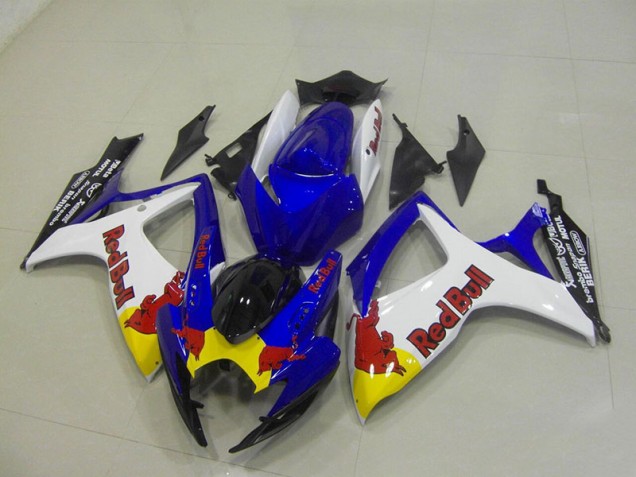 Carenado Moto Suzuki GSXR 750 K6 06-07 - Azul Blanco Red Bull Carenado Moto Suzuki GSXR 750 K6 06-07 - Azul Blanco Red Bull